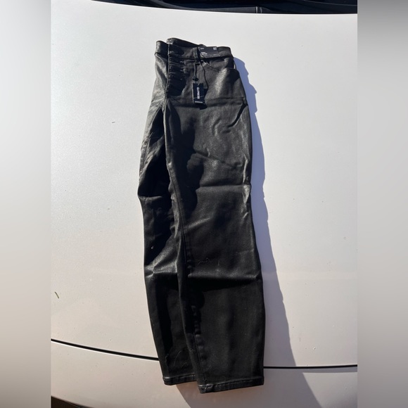 Express black coated curve love jeans - Picture 5 of 5